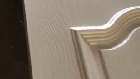 2020classic Design Carving Floral Pattern Modern Cheap 4 Panel Factory Price Hollow Core Double Model for Exterior Wood Door (EF-V027)