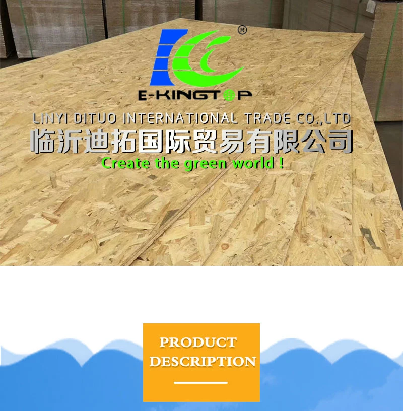 Durable Waterproof Pine OSB Used for Decoration Furniture
