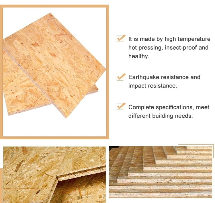 1220X2440X6-18mm High Quality OSB for Furniture Building Material