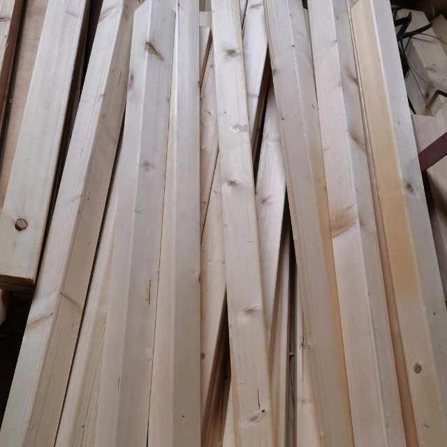 Wholesale Decorative Wood Strip Loose Board Building Wood Polishing Wood Square Material Bed Plate Pallet Material