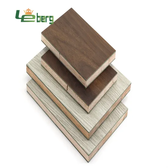 18mm Matt or Glossy White Melamine Block Board/Blockboard Kitchen Cabinets Pine Core 