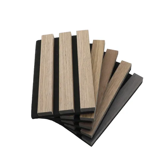 Wall Soundproofing Panels Slatted Panel Wall Decorative Acostic Panels 
