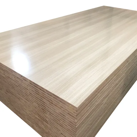 Consmos 1220*2440 Melamine Faced Blockboard Laminated Wood Boards 