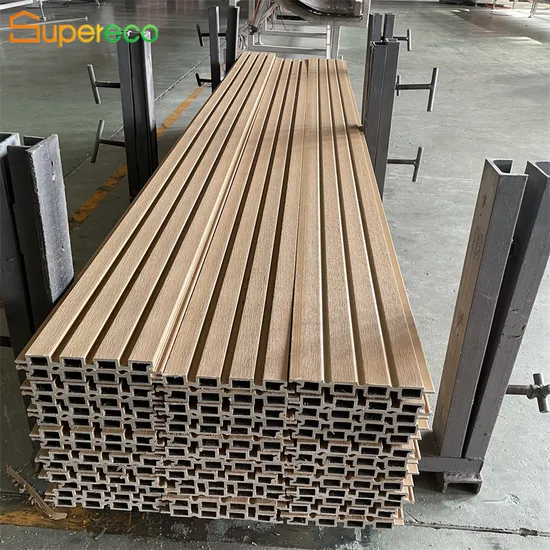 Waterproof Fireproof PVC Exterior Wall Cladding Siding Beauty Decorate WPC Wall Siding 