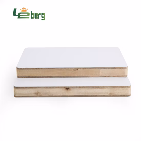 18mm Furniture Cabinet Grade Melamine Block Board for Furniture