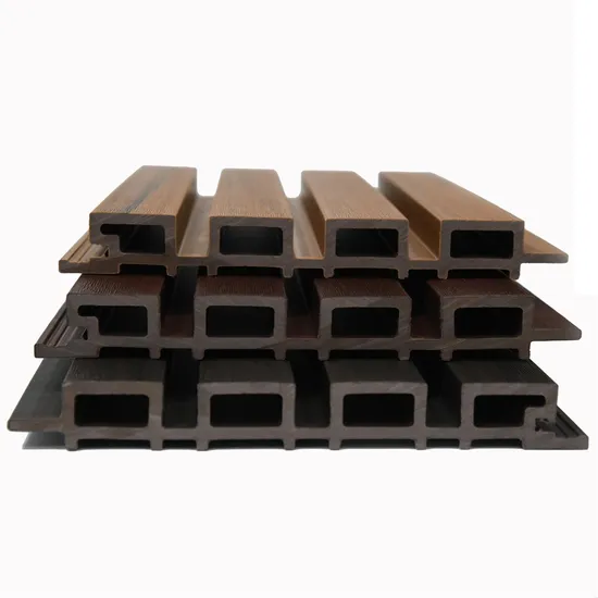 High Quality Waterproof Outdoor Exterior Wall Decorate 3D Wood Plastic Composite WPC Wall Panel 