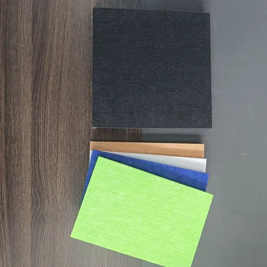 Pet Polyester Acoustic Panel Decorative Soundproof Panel for Elegant Acoustics 