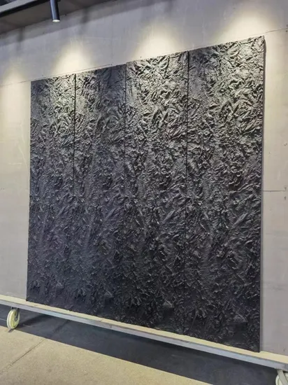 New Arrival Pillar Panel Stone Column Wraps Decorative Artificial 3D Faux PU Rock Veneer Stone Wall Panels 