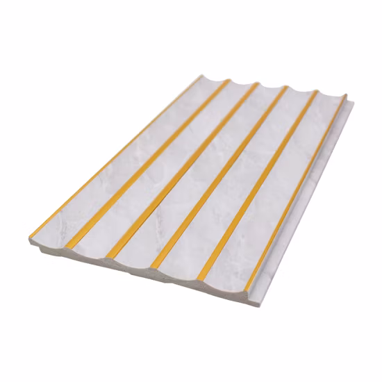 Luxury Designs Interior Decorative Polystyrene Plastic Material PS Fluted Wall Panel