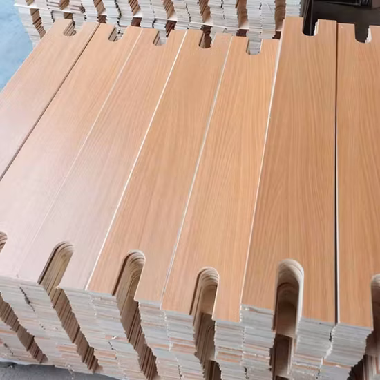 E0 Glue Birch Beech Poplar Curved Bending LVL Wood Bed Slats R4000 R8000